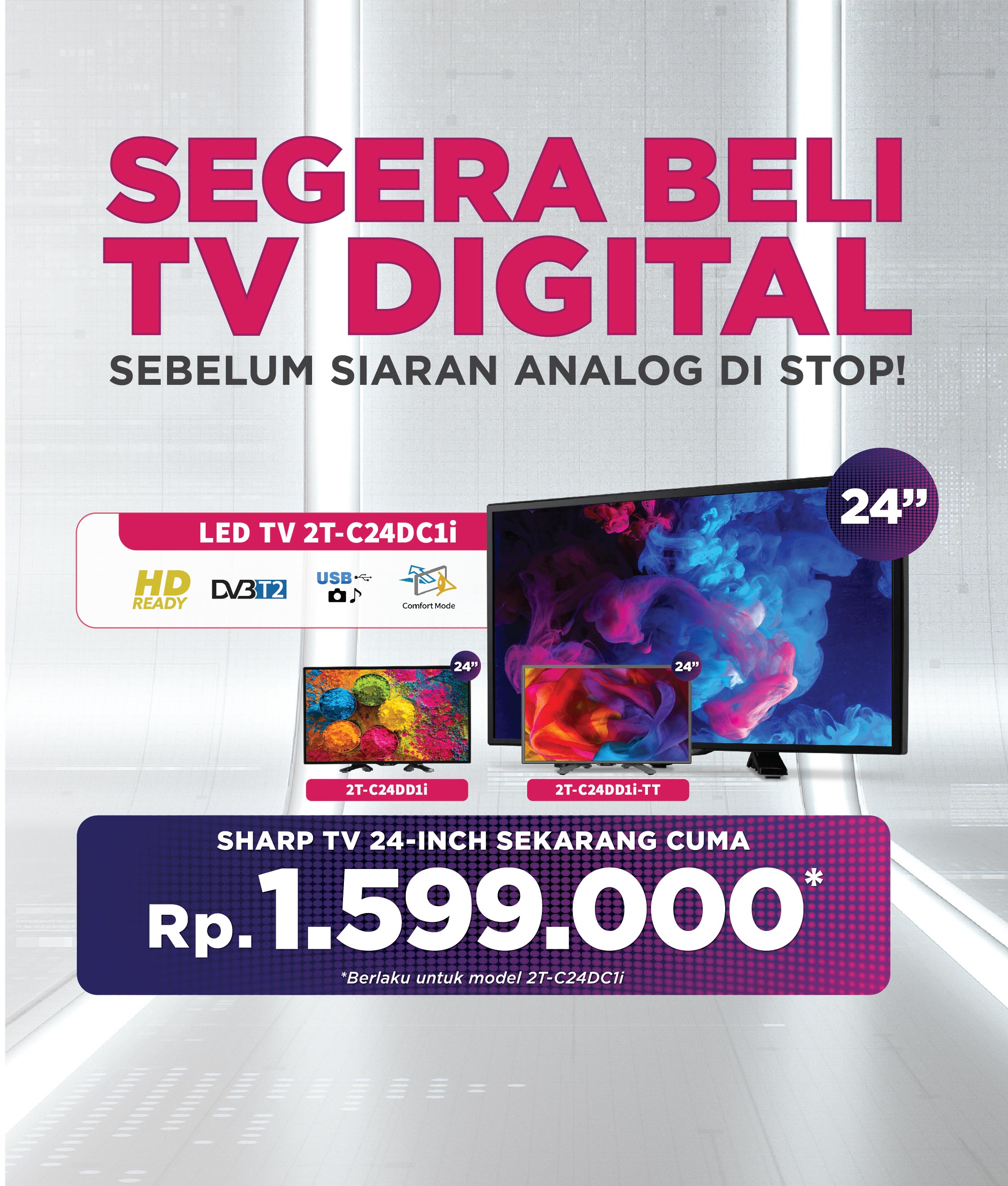 Promo TV Digital | SHARP Indonesia